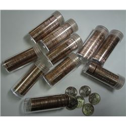 COMPLETE BU ROLL OF 2000 STATEHOOD QUARTERS P&D MINTS INCLUDED