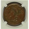 Image 2 : 1853 LARGE CENT NGC AU 58 BN