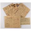 Image 1 : COLLECTION OF WWII WAR RATION BOOKS ETC