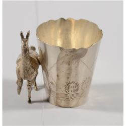 .8 OZ .925 STERLING SILVER CAMEL CUP