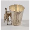 Image 1 : .8 OZ .925 STERLING SILVER CAMEL CUP