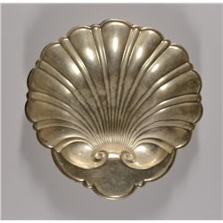 2.4 OZ .925 STERLING SILVER SHELL PLATE