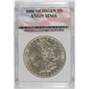 Image 1 : 1886 MORGAN DOLLAR ANGS MS-66