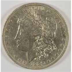 1886-O MORGAN DOLLAR AU