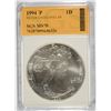 Image 1 : 1994 SILVER EAGLE SGS MS-70 KEY DATE