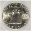 Image 3 : 1961-D FRANKLIN HALF ANACS MS-63