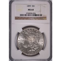 1899 MORGAN DOLLAR NGC MS-64