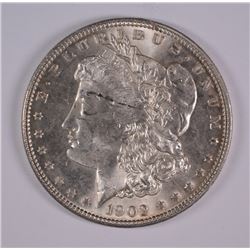 1902 MORGAN DOLLAR CH BU