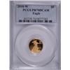 Image 1 : 2010-W $5 PROOF GOLD AMERICAN EAGLE PCGS PR-70 DCAM