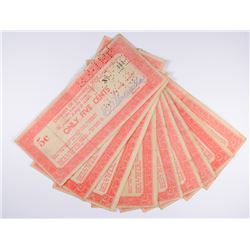 (10) DEPRESSION SCRIPT CLAY COUNTY, KS (FIVE CENTS)