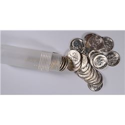 ORIGINAL GEM BU ROLL OF 1955-S ROOSEVELT DIMES