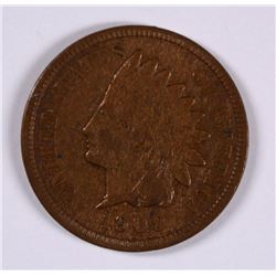 1909-S INDIAN HEAD CENT, XF++