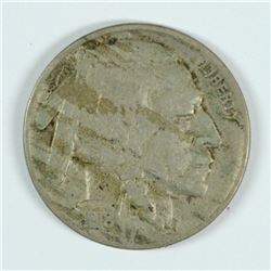 1918-D BUFFALO NICKEL, VF  SEMI-KEY