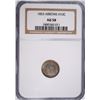 Image 1 : 1853 HALF DIME, ARROWS, NGC AU-58
