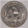 Image 3 : 1853 ARROWS AND RAYS HALF DOLLAR, PCI AU-50
