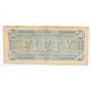 Image 2 : 1864 $50 CONFEDERATE STATES OF AMERICA