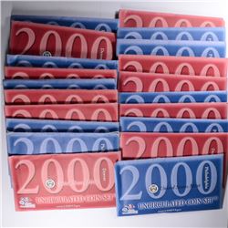 ( 10 ) 2000 U.S. UNCIRCULATED SETS IN ORIGINAL ENVELOPES ($5.82 FACE VALUE EACH)