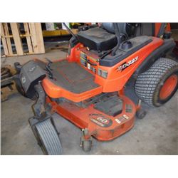2009 KUBOTA ZD323-60 ZERO TURN LAWN MOWER, S/N 11579, DIESEL ENGINE, ROLL BAR, 60" DECK, METER READI