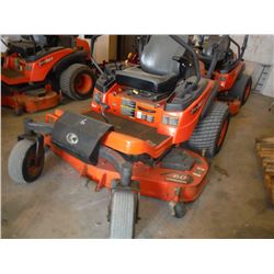 2009 KUBOTA ZD323-60 ZERO TURN LAWN MOWER, S/N 11649, DIESEL ENGINE, ROLL BAR, 60" DECK, METER READI