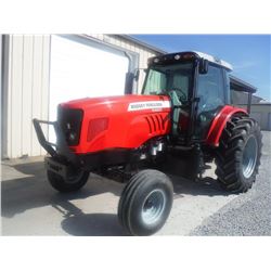 2008 MASSEY FERGUSON 5465 FARM TRACTOR, S/N T261025, 3PTH, PTO, DRAW BAR, TOP LINK, 3 HYD REMOTES, P