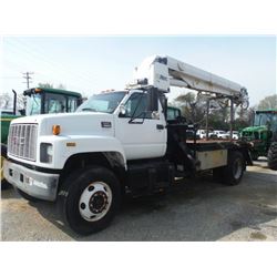 1999 GMC TOPKICK C8500 DIGGER DERRICK, S/N 1GDP7H1COXJ514822, 7.2L CAT DIESEL ENGINE, ALLISON A/T, S