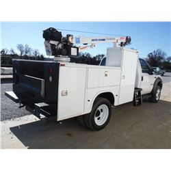 2006 FORD F550 SERVICE TRUCK, S/N 1FDAF56P46ED19283, 6.0L DIESEL ENGINE, A/T, KNAPHEIDE SERVICE BODY