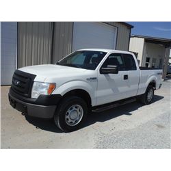2012 FORD F150 EXT CAB 4X4 PICKUP TRUCK, S/N 1FTEX1EM6CFB03640, V6 GAS, A/T, ODOMETER READING 55,197