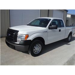 2012 FORD F150 EXT CAB PICKUP TRUCK, S/N 1FTEX1CM2CFB27128, V6 GAS, A/T, ODOMETER READING 51,689 MIL