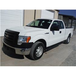 2012 FORD F150 EXT CAB PICKUP TRUCK, S/N 1FTEX1CM7CFC04012, V6 GAS, A/T, ODOMETER READING 54,442 MIL