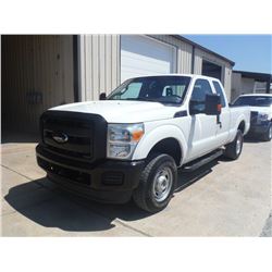 2011 FORD F250 EXT CAB 4X4 PICKUP TRUCK, S/N 1FT7X2B68BEC71692, V8 GAS, A/T, ODOMETER READING 89,541