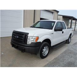 2011 FORD F150 EXT CAB 4X4 PICKUP TRUCK, S/N 1FTEX1EM6BFC07110, V6 GAS, A/T, TOOLBOX, ODOMETER READI