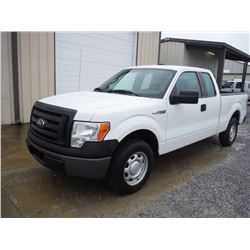 2010 FORD F150 EXT CAB PICKUP TRUCK, S/N 1FTFX1CV6AFC63305, V8 GAS, A/T, ODOMETER READING 37,974 MIL