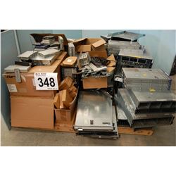 MISC MODEMS, SWITCHES, SERVERS, EXTERNAL HARD DRIVES