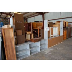 MISC DESKS, BOOKCASES, CABINETS, TABLES