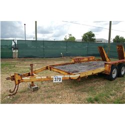 FLATBED TRAILER (PINTLE HOOK)