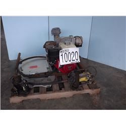 TRANSFER PUMP, TRASH PUMP, WHEEL SCALE