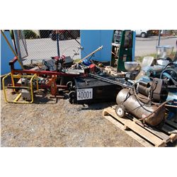 MISC JACKS, PUMPS, AIR COMPRESSOR,, LIGHTS