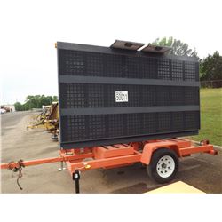 EARLY WARNER MESSAGE SIGNS (TRAILER-MOUNTED)