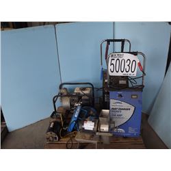 MISC CHARGERS, PUMPS, SOIL GRINDER