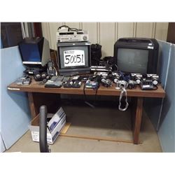 MISC CAMERAS, PDA'S, BARCODE SCANNERS, MONITOR