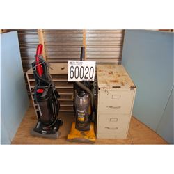 MISC VACUUMS, CABINETS