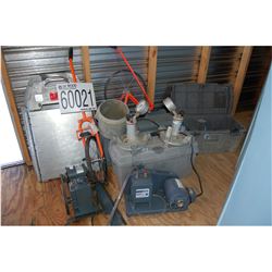 PORTABLE WHEEL SCALES, PRESSURE GAUGE, AIR ENTRAINMENT METER