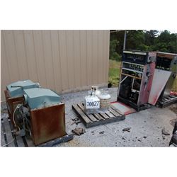 FUEL PUMPS, HEATER, PROPANE TANKS