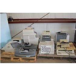 MISC PRINTERS, SCANNERS, CALCULATOR, MAILING SYSTEM