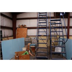 MISC LADDERS, ASPHALT FURNACE, LAB OVEN