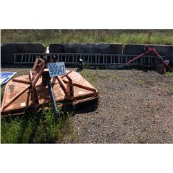 ROTARY CUTTER (6'), EXTENSION LADDER, MOBILE CRANE