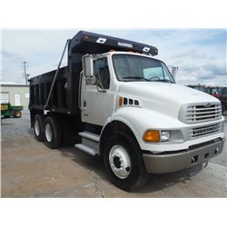 2006 STERLING M8500 T/A DUMP TRUCK, S/N 2FZHCHDC26AV67713, CAT DIESEL ENGINE, ALLISON A/T, 40K REARS