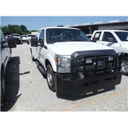 2012 FORD F250 EXT CAB SERVICE TRUCK, S/N 1FD7X2A61CEB43938, V8 GAS ENGINE, A/T, KNAPHEIDE SERVICE B