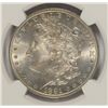 Image 2 : 1881 MORGAN SILVER DOLLAR, NGC MS-64  NICE COIN