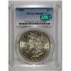 Image 1 : 1883 MORGAN SILVER DOLLAR, PCGS MS-65+   CAC STICKER NICE!!
